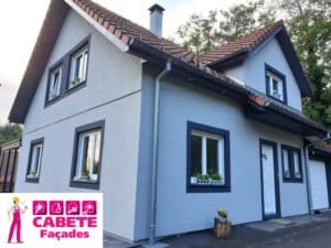 Ravalement des façades de cette maison