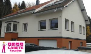 Rénovation et enduit traditionnel sur extension