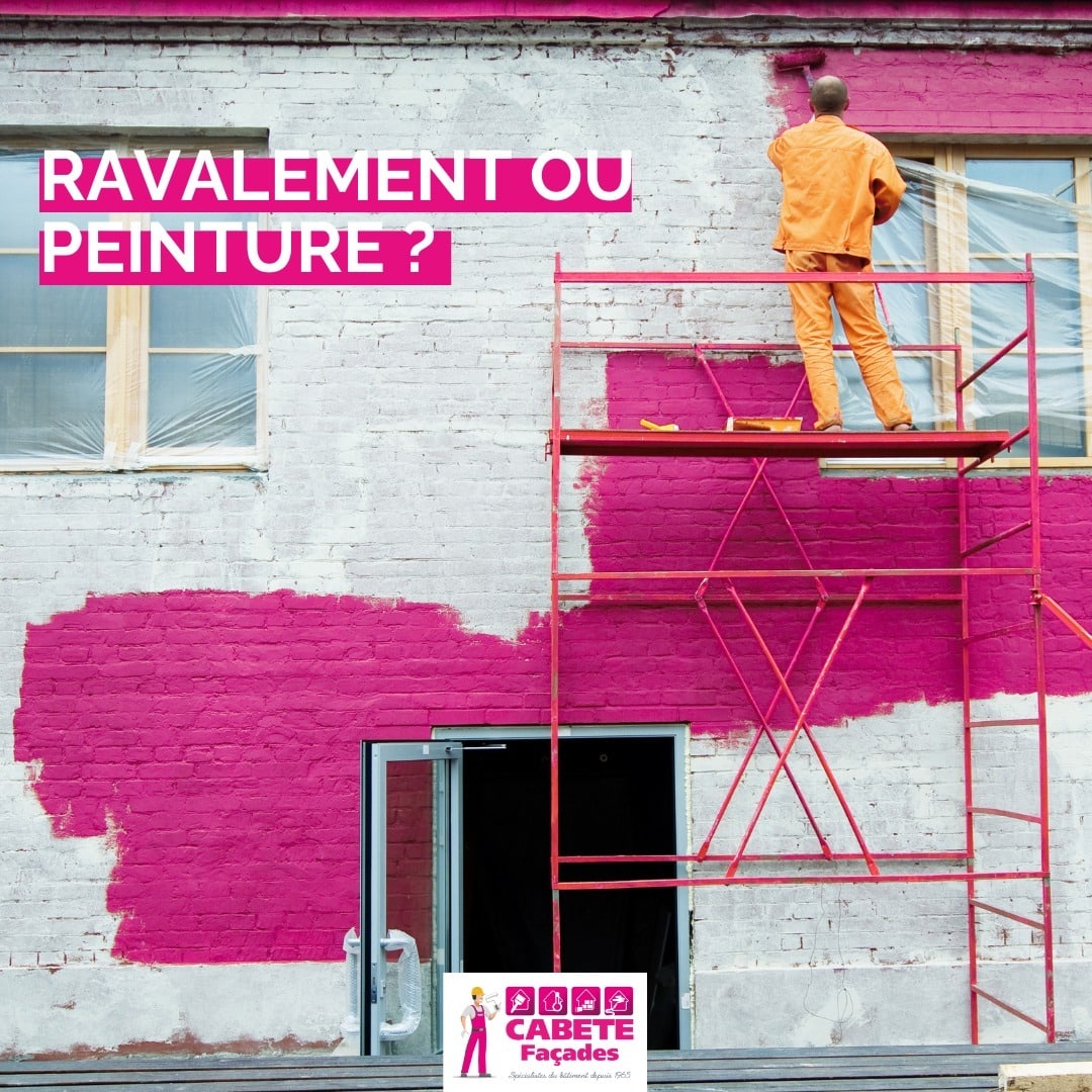ravalement ou peinture ?